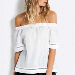 Off the shoulder top